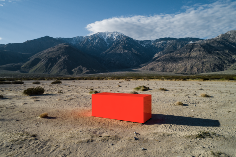 Artist Sterling Ruby's 2019 Desert X installation, 'Spector'