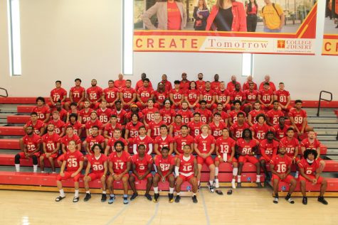 Photo courtesy of College of the Desert Athletics. 2021 COD Football Roster.
