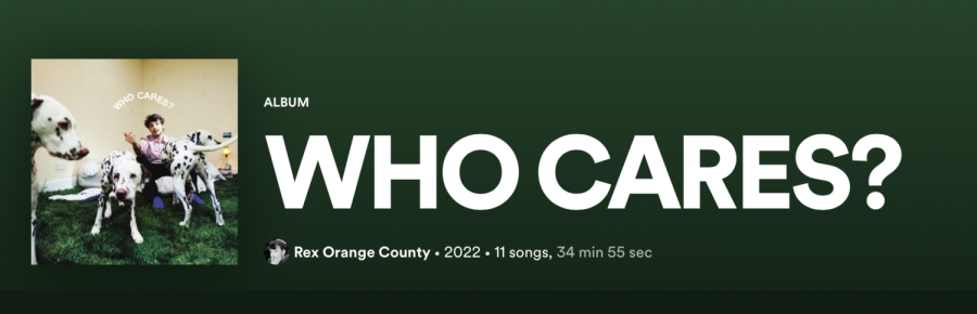 Rex Orange County The Who Cares? Tour