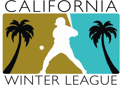 Photo courtesy of Casey Dill. Logo for California Winter League. 