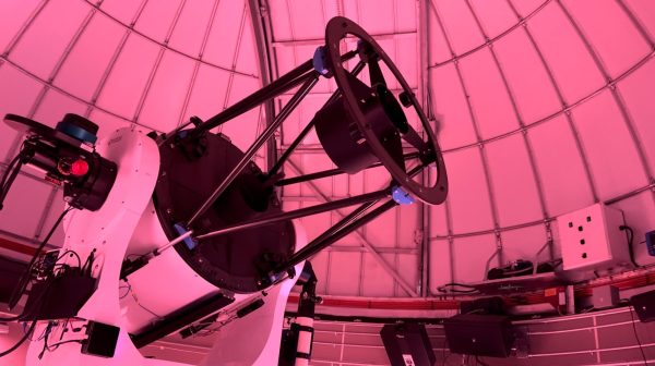 Courtesy of The Chaparral/Jodeci Alcocer. CDK 700 Telescope at the Observatory.