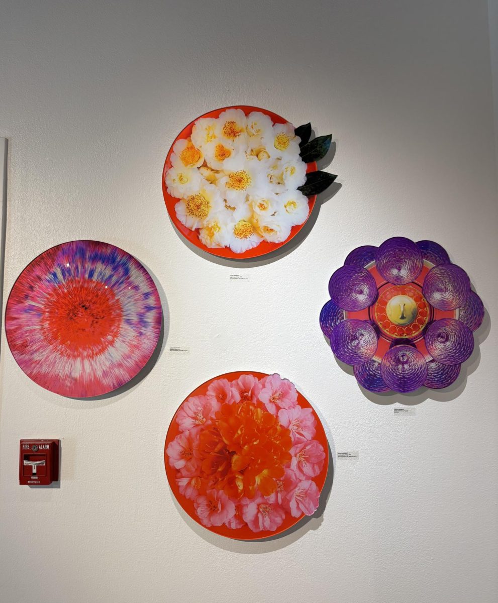 Photo courtesy of The Chaparral/Layla Freiberg. From left to bottom, "Innovative Energy," "More is More Energy," "Teamwork Energy" and "Bursting Spring Energy" by Shizuko Greenblatt. 