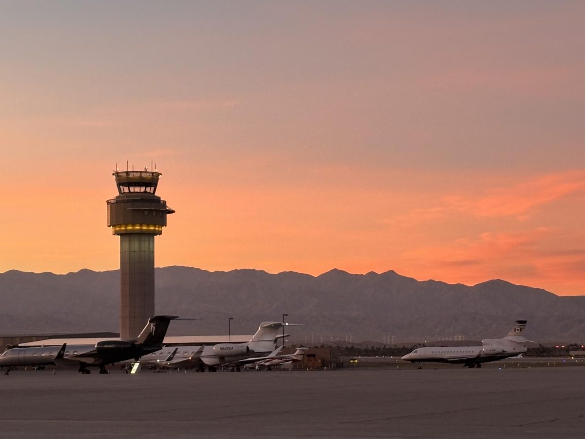 Photo courtesy of Robert Morales. The scenery of the airport including planes and an ATC (Air Traffic Control) Tower