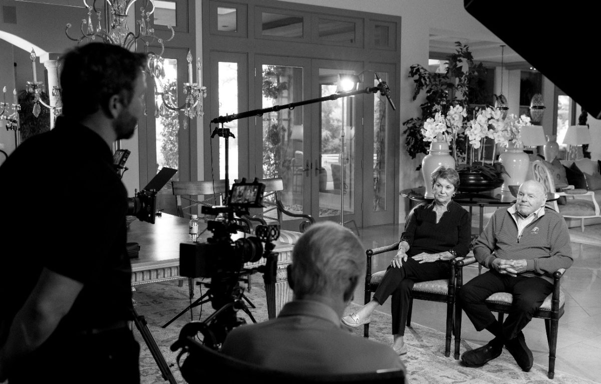 Sean Filming With Some of His Clients
Photo Courtesy/Sean Daigle